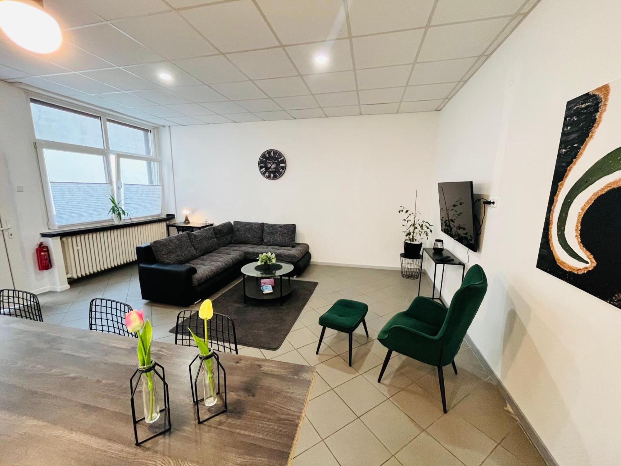 Apartment Central 10D 55Qm Wi-Fi Free Parking Calm Back House Dortmund Eksteriør billede